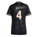 Maillot de foot Juventus Federico Gatti #4 Troisième vêtements Femmes 2025-26 Manches Courtes